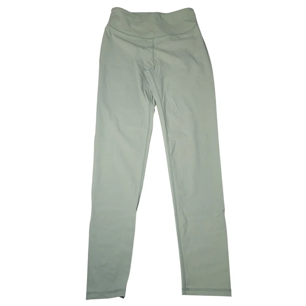 SHEIN Womens High Waist Yoga Leggings Sage‎ Green Size Medium